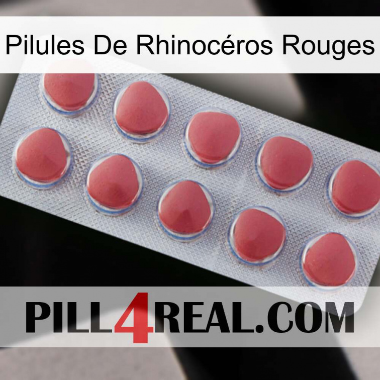 Pilules De Rhinocéros Rouges 18